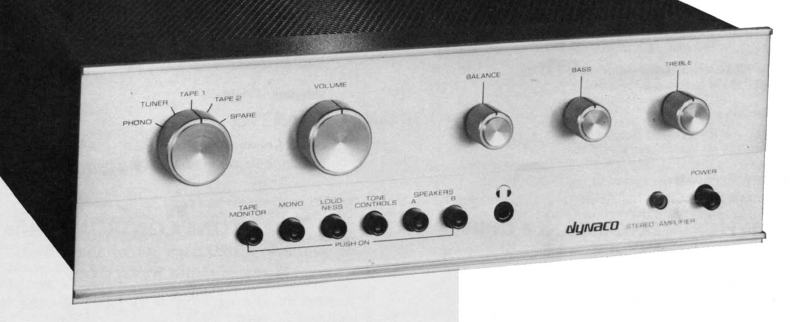 Front Panel of the SCA50 Integrated amplifier