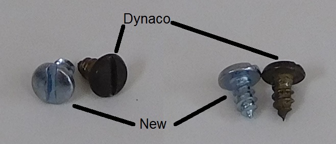 Dynaco Chassis Screws